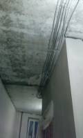 Прокладка новой электропроводки по потолку, скроется натяжными потолками