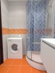 Ванная комната п-44т, душевой уголок ravak, стиральная машина