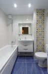 Новая ванная комната в стиле Капри