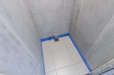 Укладка плитки на пол в туалете