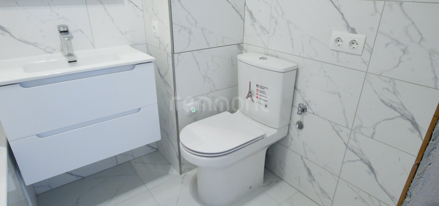 Расширение ванной комнаты в коридор с присоединением туалета (II-49)