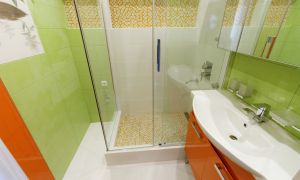 Ремонт ванной и туалета в доме серии П-3 170х170 с душевой кабиной