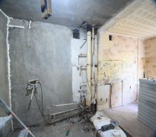 Начало ремонта в ванной комнате II-49