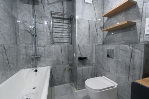 Ремонт и перепланировака ванной комнаты (серия дома II-49)