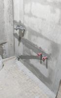 Монтаж труб водопровода и канализации в ванной комнате (Перово)