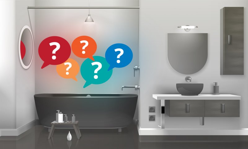 Вопросы и ответы о ремонте ванной комнаты