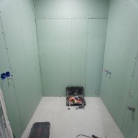 Подготовка стен в ванной для облицовки керамогранитом (ЖК Михайловский Парк)