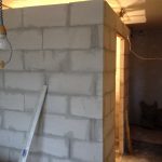 Строительство новых стен в санузле