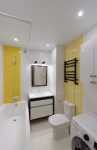 Красивый дизайн современной ванной комнаты