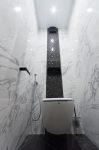 Туалет - черно-белая плитка Atlas Concorde Marvel