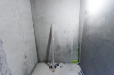 Выравнивание стен в ванной комнате