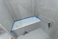 Установка ванны Roca 150 см, короб под ванну