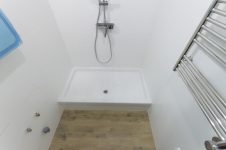 Перепланировка ванной И-209А - ванная комната размером 150x140