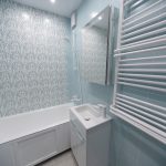 Ванная комната 170x190 П3М-6 - белая сантехника