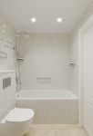 Ванная комната П44 - ванна чугунная 170 см, дизайн Italon Charme Extra