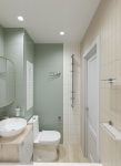 Ванная комната И-700 - малоформатная плитка для стен Creto Aquarelle