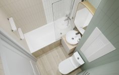 Ванная комната И-700 - 3D дизайн, плитка Creto
