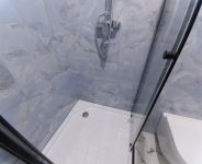 Душевой угол 90x90 в ПИК взамен более тесному 80x80