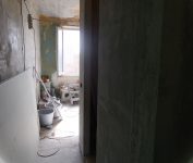 Новые стены санузла