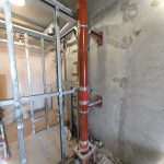 Разбор стен в ванной и туалете ПИК