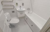 Ремонт ванной комнаты в кирпичном доме серии II-29