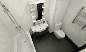 Дизайн в плитке Victorian Self для ремонта ванной комнаты