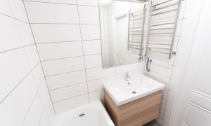 Ремонт ванной комнаты и туалета в двушке (серия П-3М)