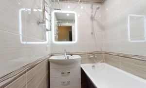 Ремонт ванной 150x135 и туалета в трешке И-522А