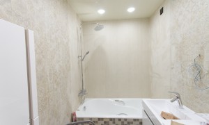 Ремонт ванной комнаты 166х208 и туалета в трешке КОПЭ-М-Парус