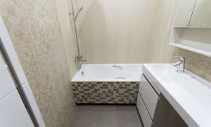 Ремонт ванной комнаты 166х208 и туалета в трешке КОПЭ-М-Парус