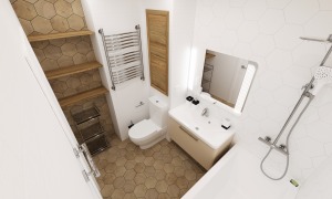 Дизайн ванной комнаты 4,2 м2 в однушке